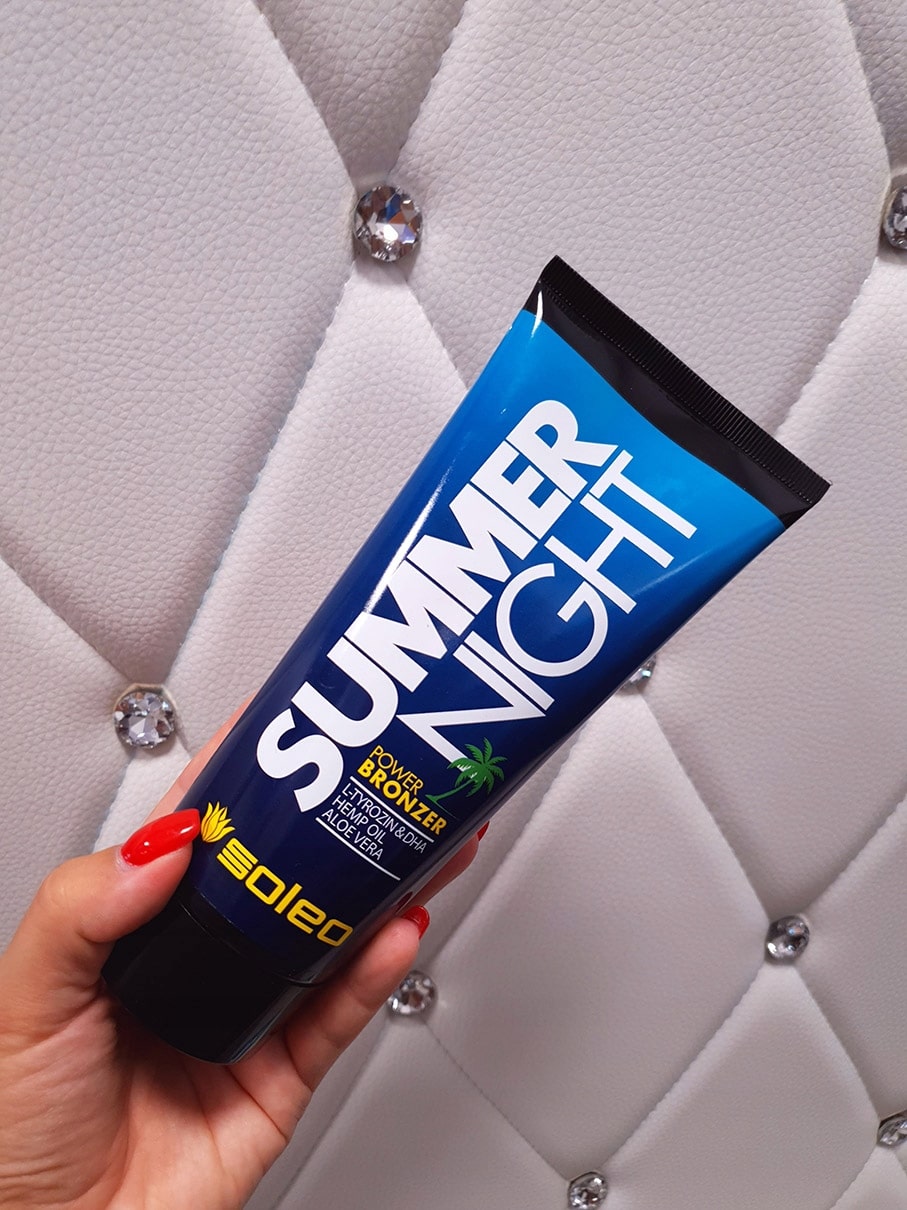 Soleo Summer Night Mocny Bronzer Do Opalania - obrazek 4