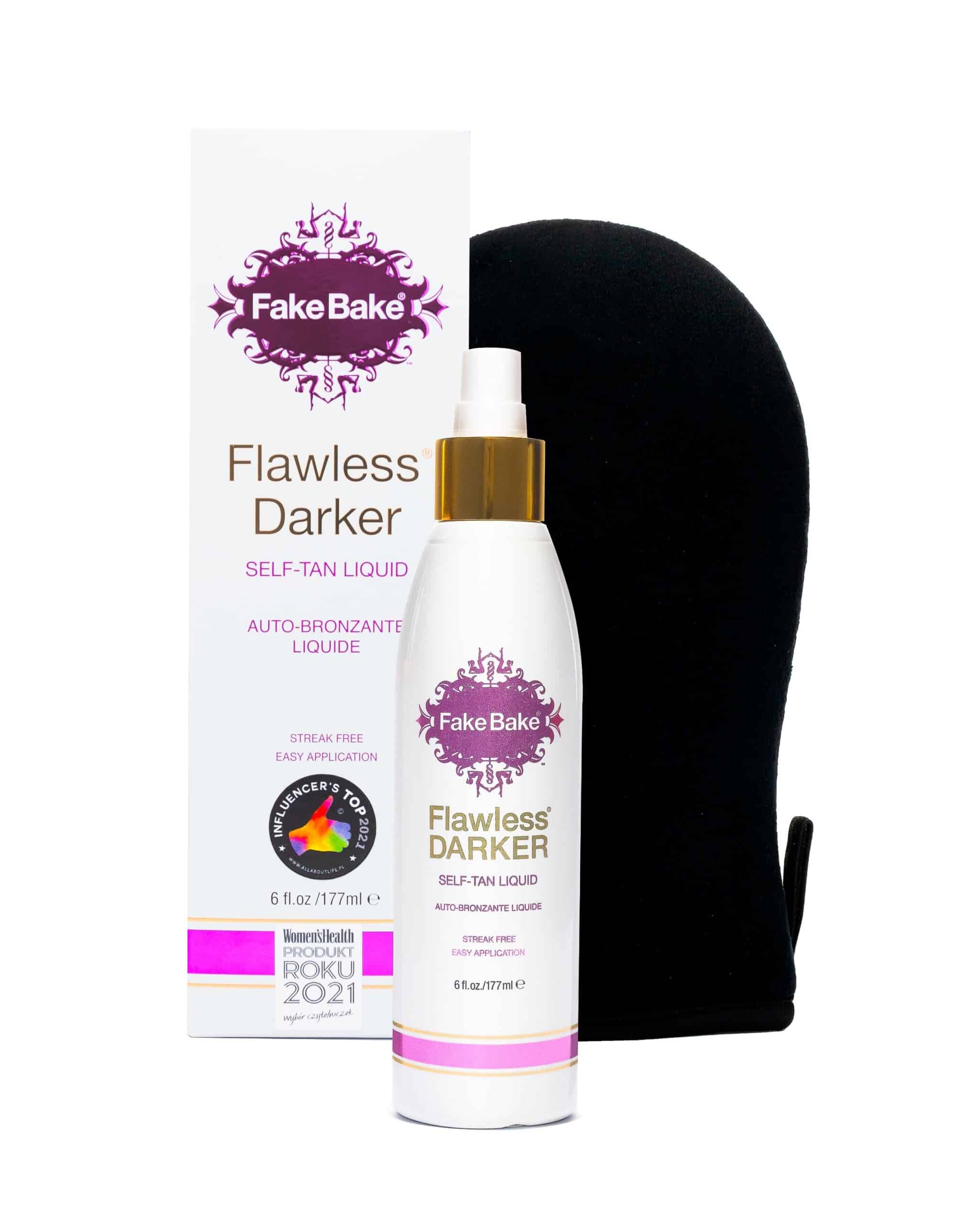 Fake Bake Flawless Darker Samoopalacz W Płynie Z Rękawicą