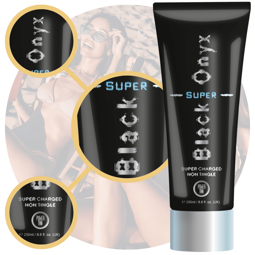 Бронзатор для загара в солярии Power Tan Super Black Onyx, ускоряет загар, 250 мл — фото 4