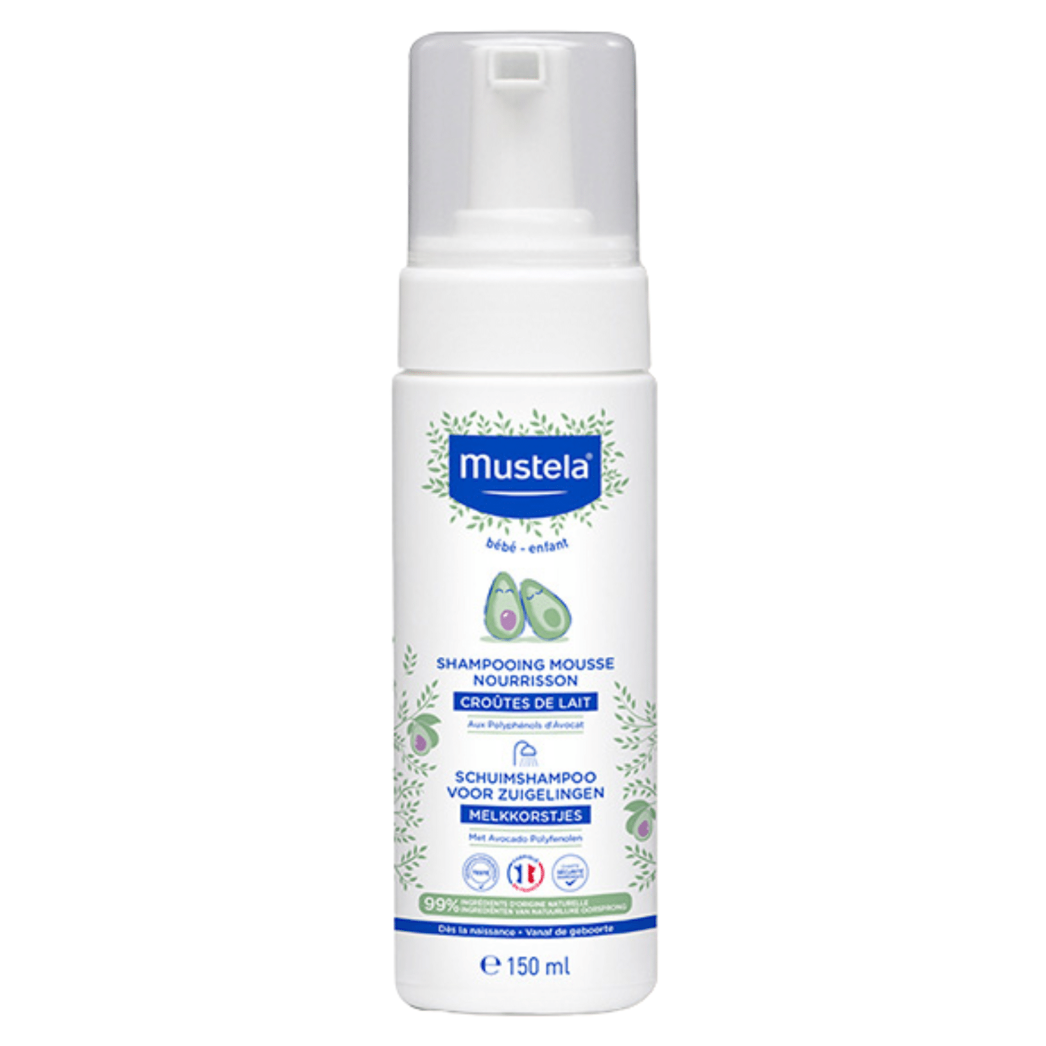 Mustela Szampon W Piance Dla Niemowląt 150ml