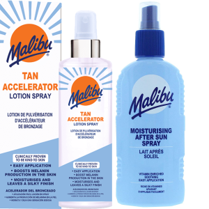 Malibu Accelerator Spray 250ml + Balsam W Sprayu Po Opalaniu 200ml