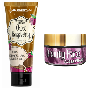 Supertan Choco Raspberry + Słoiczek Beauty Face