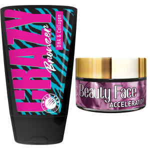 Wild Tan Crazy Bronzer Z Kolagenem + Słoiczek Beauty Face
