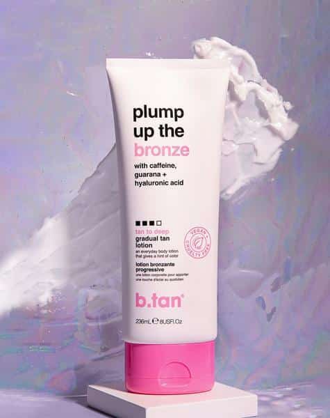 b.tan Plump Up The Bronze Codzienny Balsam Rozświetlająco-Brązujący 100ml - obrazek 3