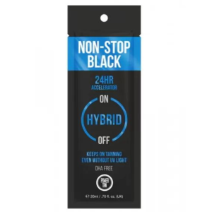 Power Tan Non-Stop Black Hybrid Accelerator 20ml